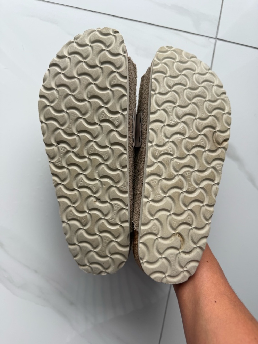 Birkenstock Kyoto Suede Slide - Picture 3 of 5